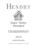 Hendry Chardonnay Unoaked Napa Valley
