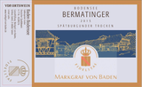 Markgraf von Baden Spätburgunder Bodensee Bermatinger Trocken