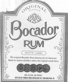 Bocador Rum Original Superior Rum White Label