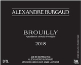 Alexandre Burgaud Brouilly Gamay