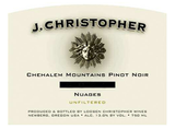 J. Christopher Nuages Unfiltered Pinot Noir Chehalem Mountains 2011