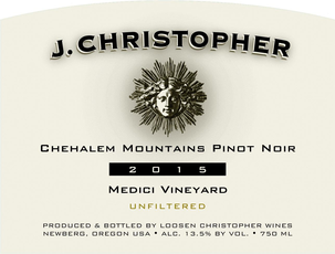 J. Christopher Medici Vineyard Pinot Noir 2017