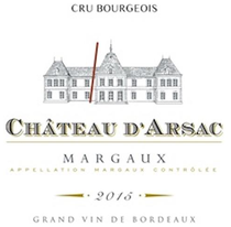 Château d'Arsac Margaux Cru Bourgeois 2019