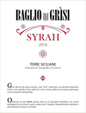 Baglio di Grisi Terre Siciliane Syrah