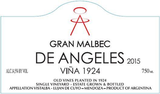 Vina 1924 De Angeles Gran Malbec Single Vineyard Estate Grown Lujan de Cuyo