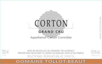 Domaine Tollot-Beaut & Fils Corton Grand Cru