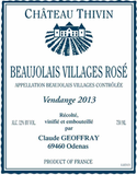 Chateau Thivin Beaujolais-Villages Rose