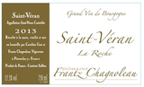 Domaine Frantz Chagnoleau Saint-Véran La Roche 2020
