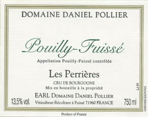 Domaine Daniel Pollier Pouilly-Fuissé Les Perrieres 2019