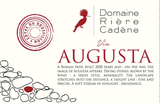 Domaine Riere Cadene Cotes du Roussillon Vin Augusta Rouge
