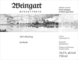 Weingart Riesling Feinherb 2020