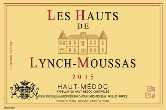 Château Lynch-Moussas Les Hauts de Lynch-Moussas Haut-Médoc 2016