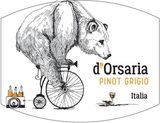 D'Orsaria Pinot Grigio Bear Label