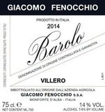 Giacomo Fenocchio Villero Barolo