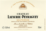 Château Lafaurie-Peyraguey Sauternes 1er Cru Classe 2001