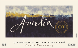 Amelia Chile Pinot Noir Quebrada Seca Valle Del Limarí 2018
