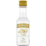 Miniature Smirnoff Citrus Flavored Vodka