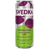 Vodka Can Svedka Cocktail Black Cherry Lime
