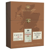 The Classic Malts Single Malt Scotch Coastal Collection Gift Pack