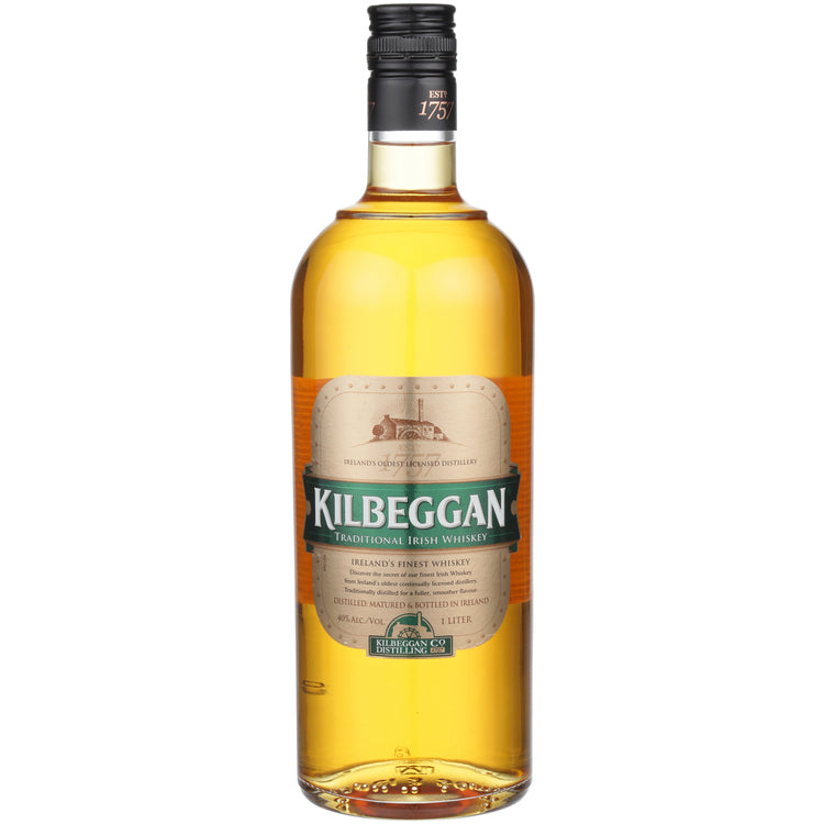 Kilbeggan Blended Irish Whiskey – Grand Wine Cellar