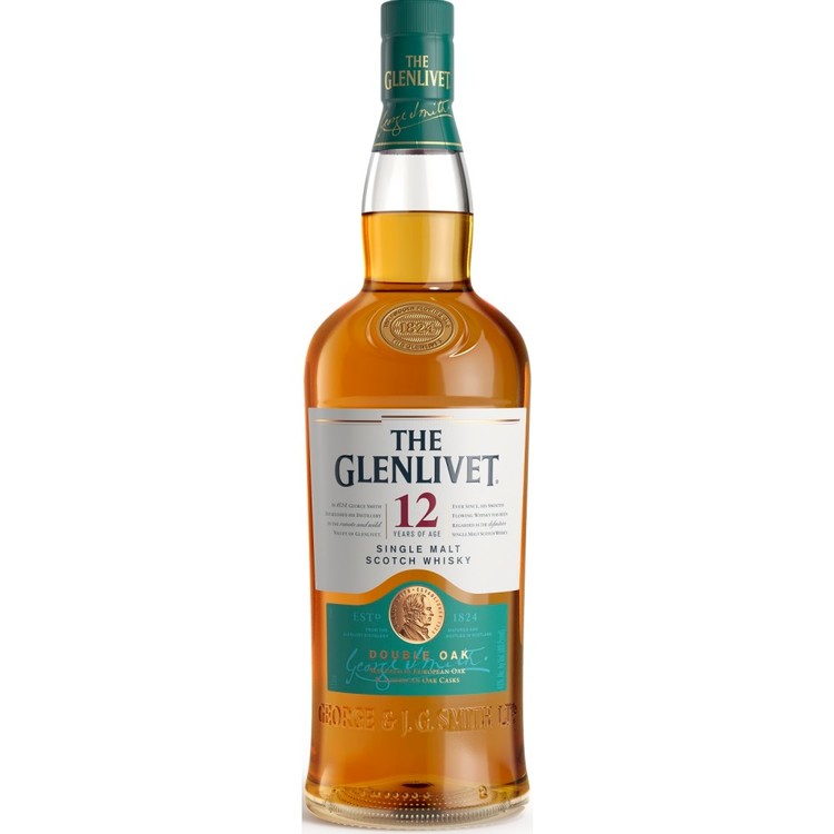 The Glenlivet Single Malt Scotch Double Oak 12 Years