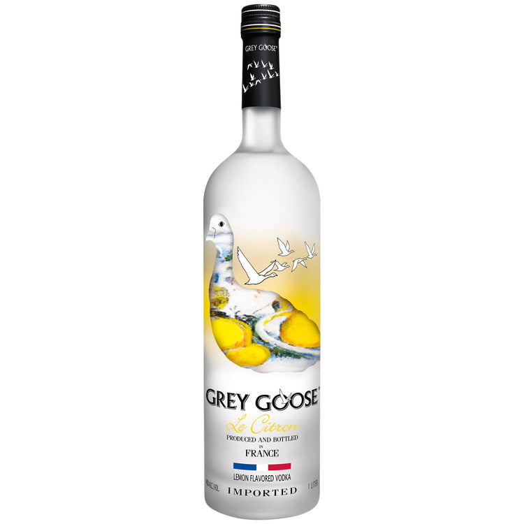 Miniature Grey Goose Citrus Flavored Vodka Le Citron