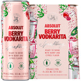 Absolut Berry Vodkarita Sparkling Cocktail